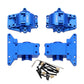 GTHELE Aluminum Front & Rear Differential Housing Bulkhead for 1/18 Traxxas LaTrax Teton Desert Prerunner Rally SST, Replacement