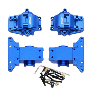 GTHELE Aluminum Front & Rear Differential Housing Bulkhead for 1/18 Traxxas LaTrax Teton Desert Prerunner Rally SST, Replacement