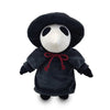 Fimigid Plague Doctor 12'' Plush, Halloween Stuffed Doll Plushie Toy Gift For Kids, Halloween Hugging Cushion Decor (Round Hat C