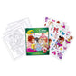 Crayola Fancy Nancy Coloring Pages & Sticker Sheets, Gift for Girls, Ages 3, 4, 5, 6, 7, Multicolor