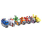 Paw Patrol Deluxe Motorcycle Vehicle - Rocky’s Pull Back with Wheelie Feature, X-Large, Multicolor, Model 778988361948