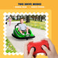 Powerwhale 12V Electric Bumper Car Ride Toy With Remote and Music Function for Toddlers Ages 1-6 - Birthday, Childrens Day, Chr