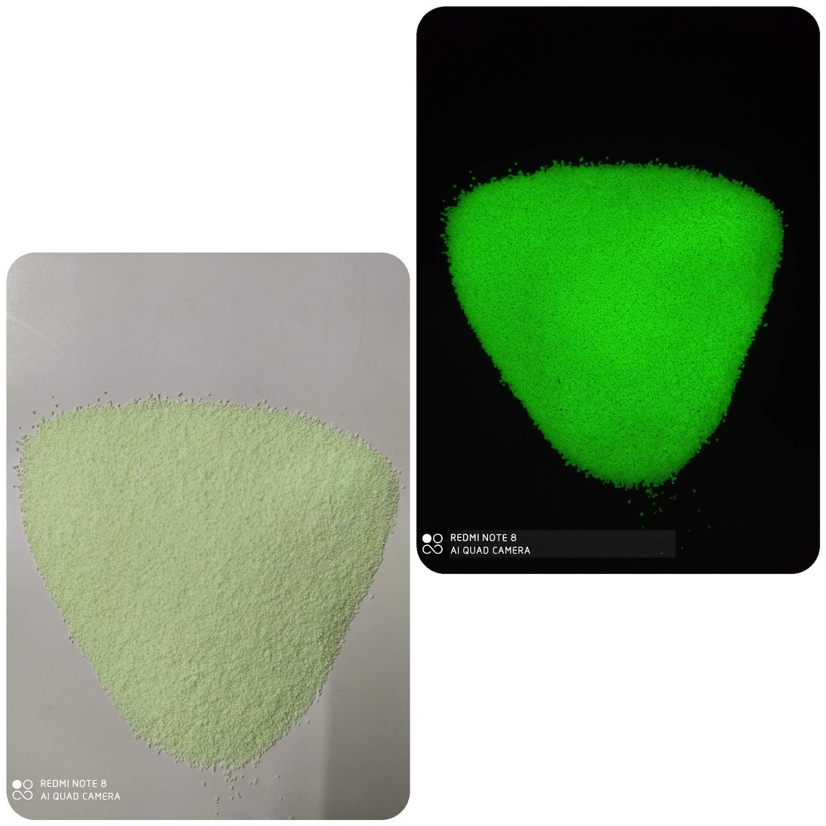Jash Glow Sand, Green, 50Gm, Sand Art, Glow In The Dark, Adults