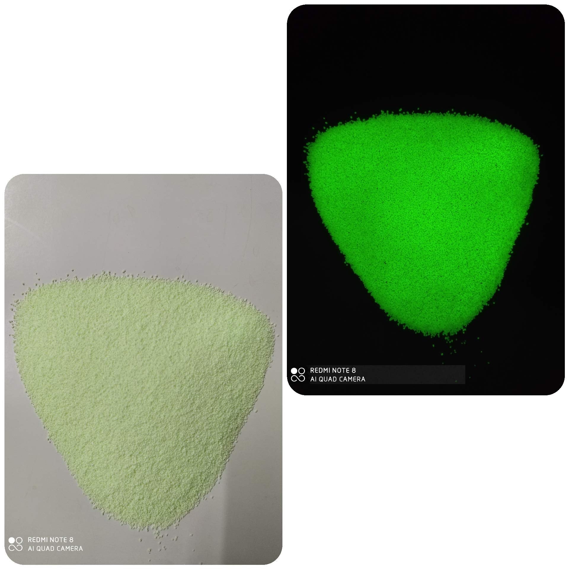 Jash Glow Sand, Green, 50Gm, Sand Art, Glow In The Dark, Adults