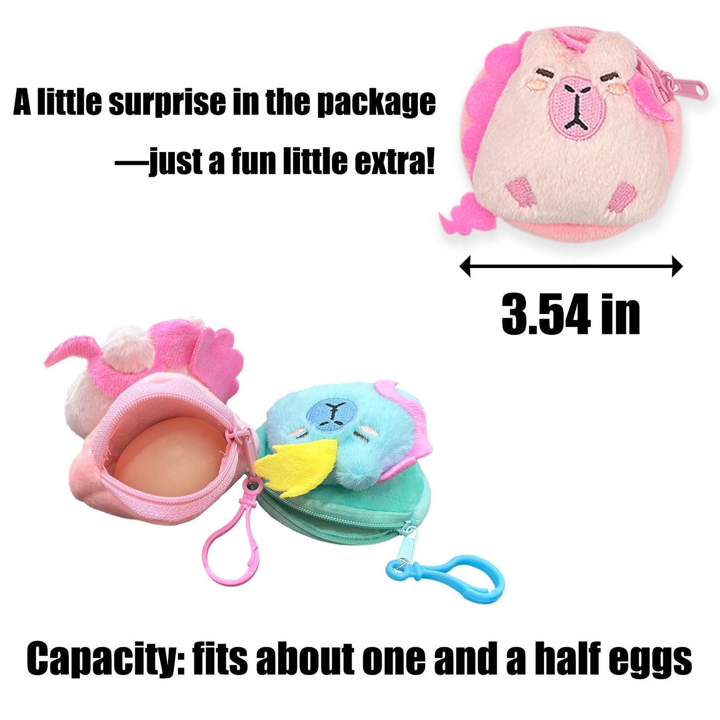 Kireidane Capybara Plush With 9 Pcs Clothes & Accessories, 10.2 In Cute Capybara Stuffed Animal Plush Toys, Dress Up Cute Plushi