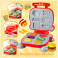 Aprilwolf 59 PCS 3 in 1 Dough Sets for Kids Ages 2-4-8, Art Crafts Dough Tools Kit, Ice Cream Playset Noodle Hamburger Maker Mac
