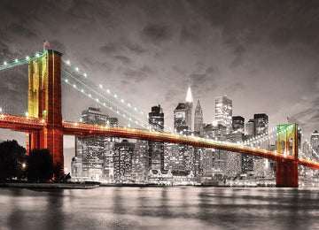 Eurographics New York City Brooklyn Bridge Puzzle (1000-Piece) , Gray