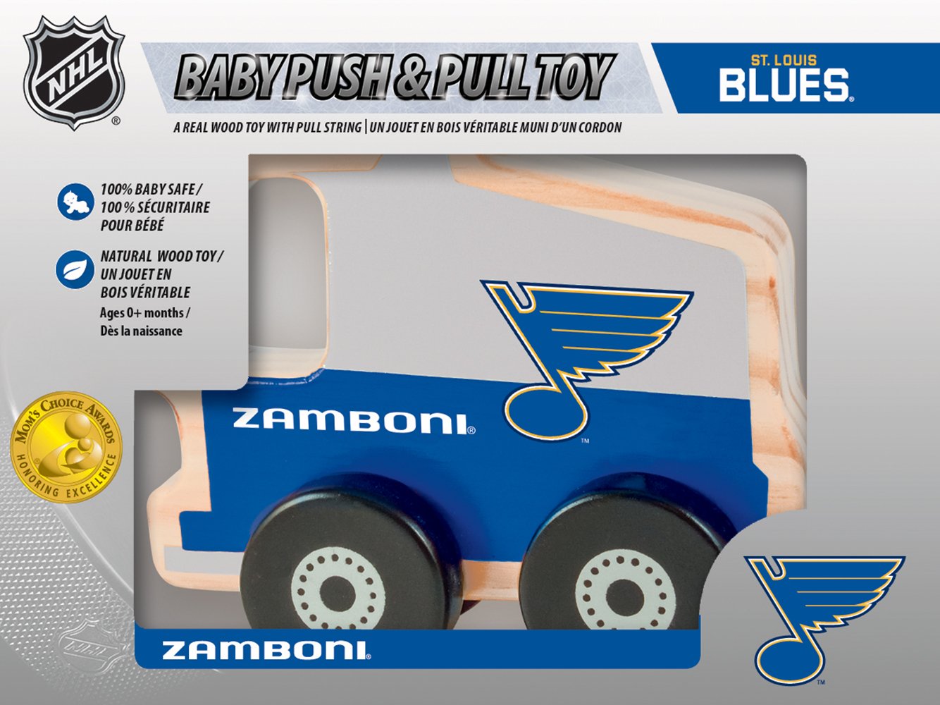 St Louis Blues Push/Pull Toy