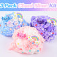 3 Pack Axolotl Cloud Slime, with Pink, Blue, Purple Axolotl Charms, Scented Slime Party Favor for Girls & Boys, Super Soft, Idea