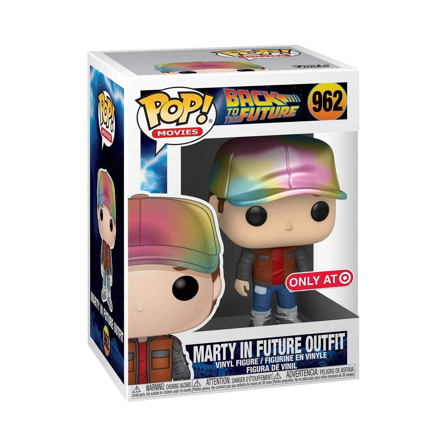 Funko Pop Back To The Future 962 Marty In Future Outfit Exclusive