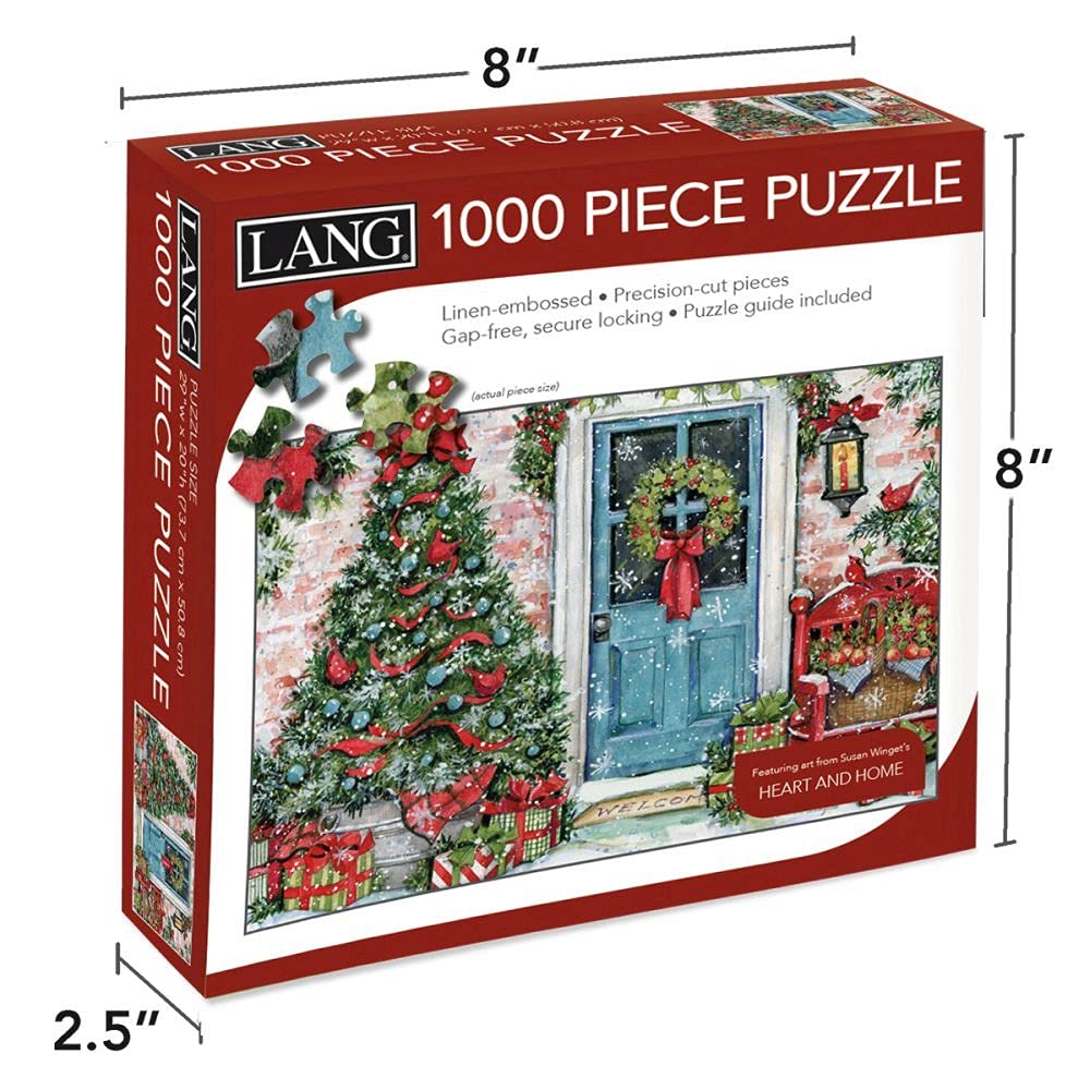 Lang Greenery Greetings Puzzle - 1000 Pc (5038053), Multicolor