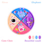 2 Pack Four Color Slime Toy - Candy Bag Packaging Butter Slime With Eight Cute Charms Included,Super Soft & Non-Sticky,Education