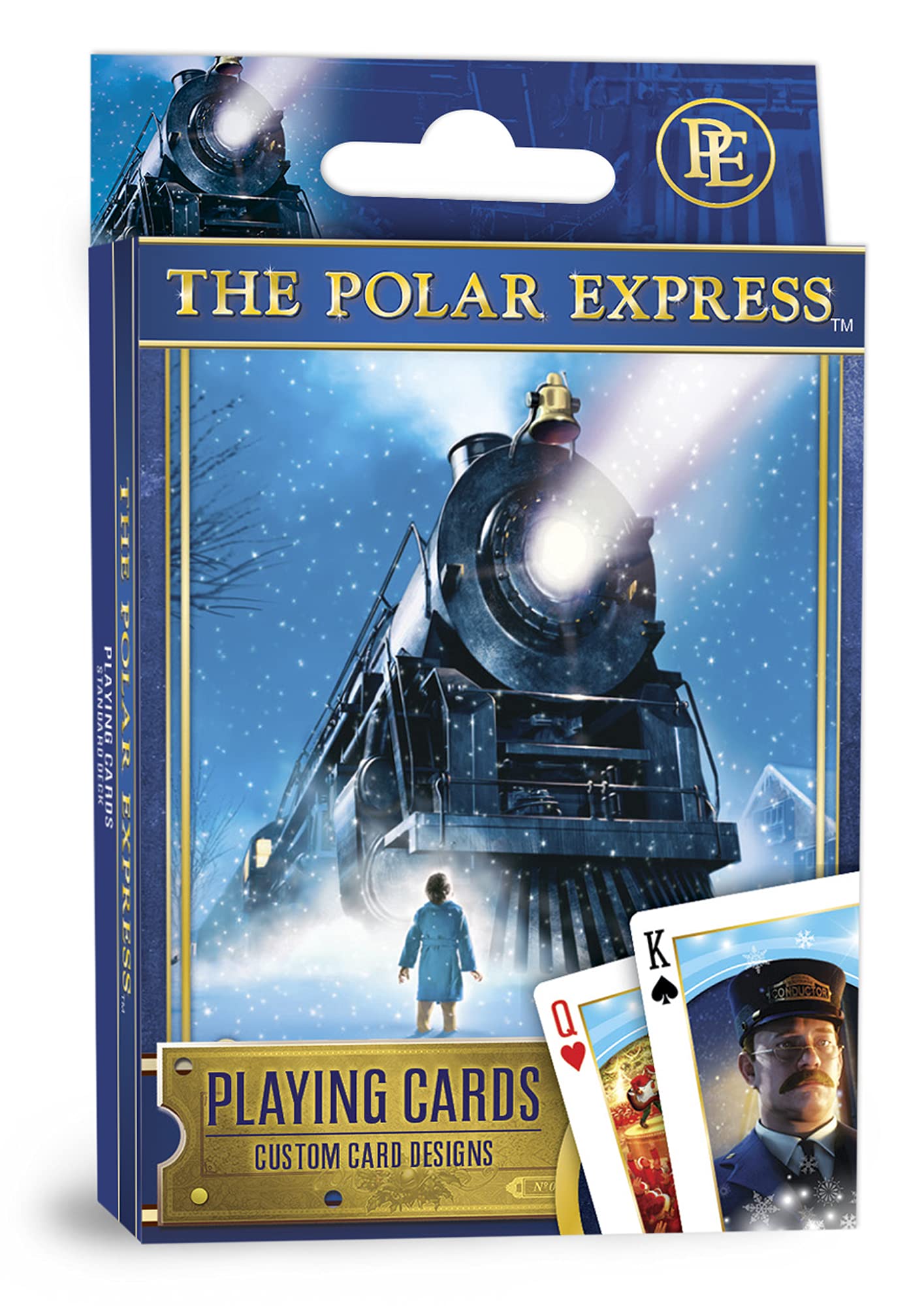 Masterpieces Officially Licensed Polar Express Playing Cards - 54 Card Deck For Adults