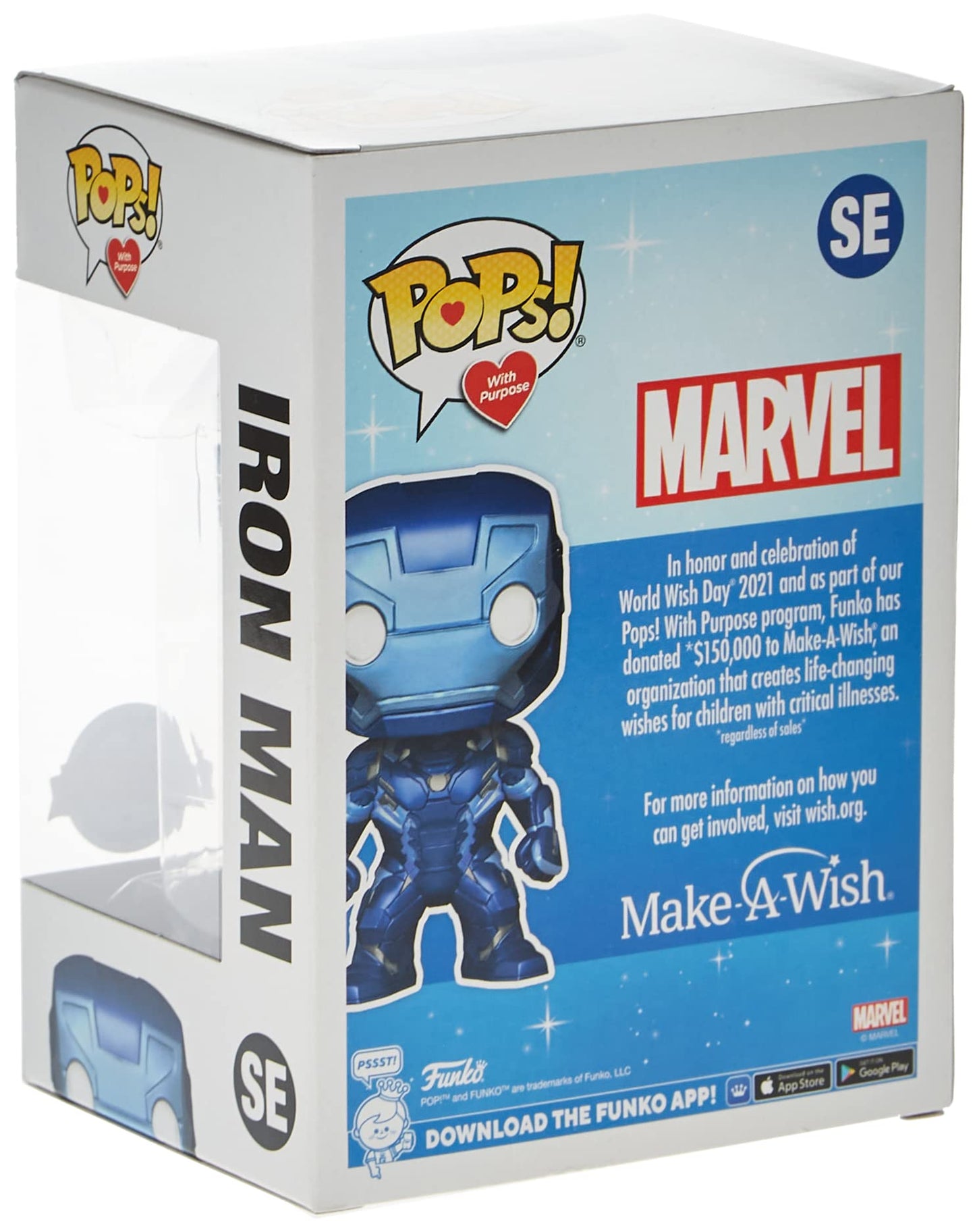 Funko Pop! Iron Man Make A Wish Funko Exclusive