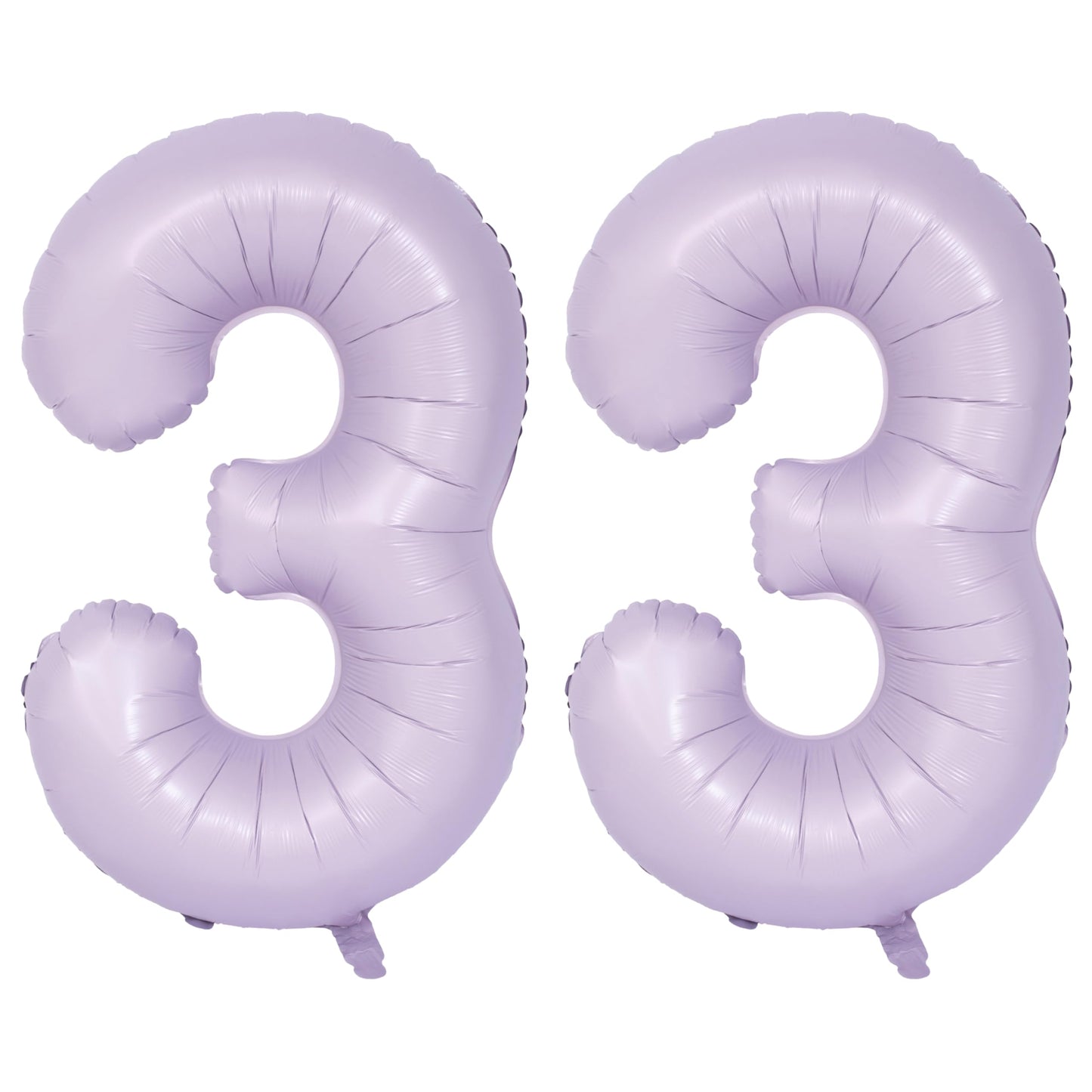 40 In Matte Purple Number Balloons Helium Foil Mylar Balloon Birthday Party Banquet Decoration Digital 33