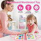 Tunjilool Busy Board Montessori Toys For Toddler Sensory Toys Quiet Book, 8 In 1 Sensory Activity Board For Montessori & Educati