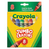 Crayola Crayons Jumbo 8Ct Peggable Tuck Box - Bin389