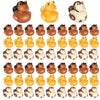 Deekin 100 Pcs 2 Inches Horse Ducks Horse Rubber Ducks Horse Party Favors Floating Mini Bulk Rubber Ducks Small Rubber Duck For