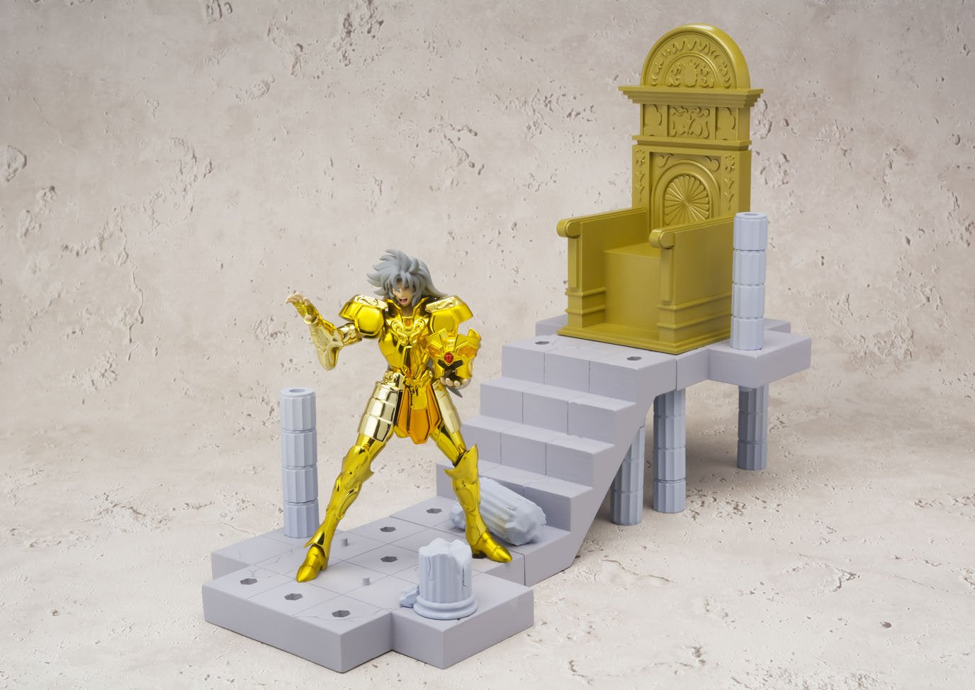Gemini Saga -The Chamber Of The Pope- Saint Seiya, Bandai D.Panoramation