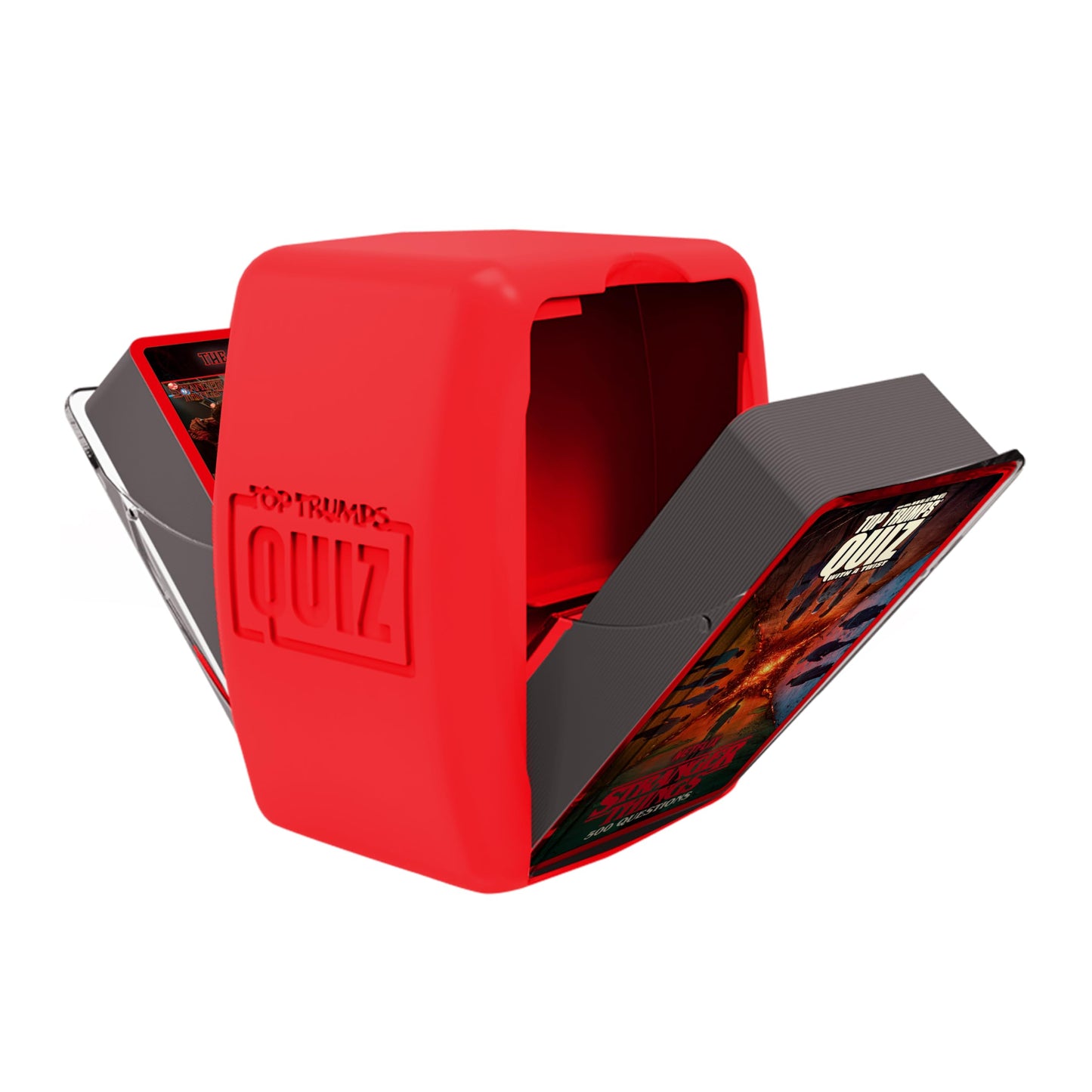 Top Trumps Stranger Things: Quiz Games - Trivia Quiz - Teen Games - Great Travel Games and Road Trip Games - Trivia Outdoor Games - Family Games for Teens and mature-themeds 2+ Players - Ages 15+