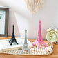 Wesiti 9 Pcs Eiffel Tower Statue Decor Alloy Metal French Paris Multiple Sizes Eiffel Tower Decoration Gift For Cake Topper Table Stand Holder Collectible Figurines Souvenirs(5.1'' 5.9'' 7'')