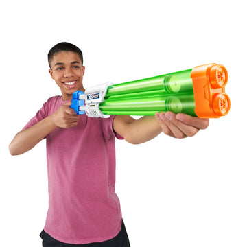 X-Shot Large Dual Stream Water Blaster 2 Pack By Zuru Dual Play Water Toy, Dual Stream Blaster, Big Water Toy For Children, Teen And Adults