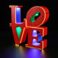 Yeabricks Led Light For 31214 Art Love Building Blocks Model (Building Set Not Included)
