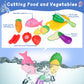 Magic4U Kids Cooking Set With Toddler Chef Costume, 28Pcs Play Kitchen Accessories Including Apron, Pots And Pans Sets, Play Foo
