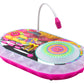 Ekids Trolls Band Together Dj Party Mixer Turntable Toy With Built In Microphone For Kids, For Fans Of Trolls Toys For Girls