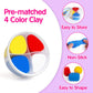 Helsort Air Dry Clay Kit for Kids - 12 Colorful Boxes, Non-Toxic Clay with Tools & Tutorials, Ideal for School Projects & Crafts