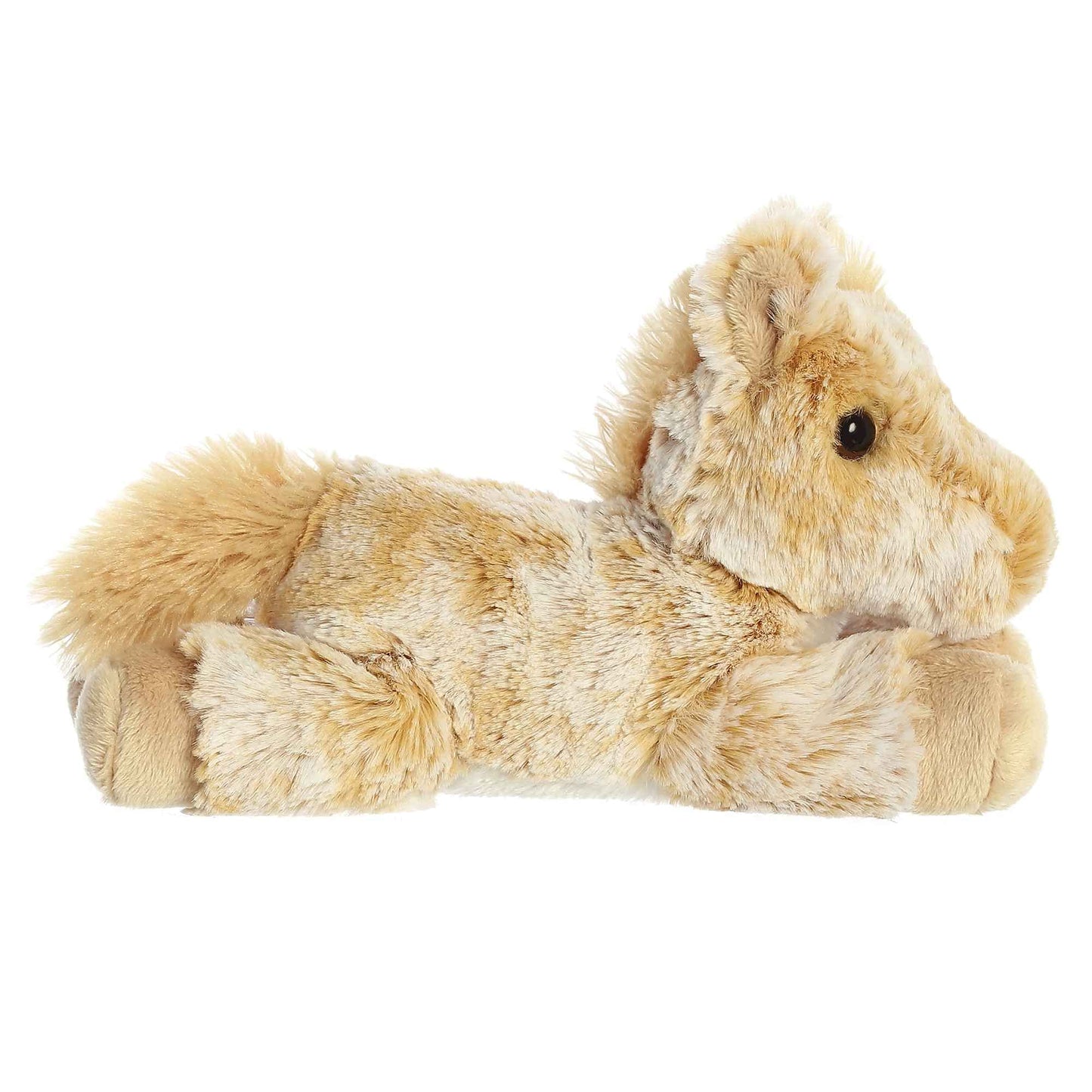 Aurora® Adorable Mini Flopsie™ Caramel Horse™ Stuffed Animal - Playful Ease - Timeless Companions - Brown 8 Inches