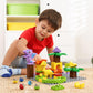 Kid Marble Run Building Blocks Dinosaur, Montessori Learning Stem Toy Bricks Maze Puzzle Set Race Track Compatible With Major Brands For Age 3 4 5 6 7 8+ Boys Girls Gift 67Pcs