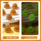 Wettarn 30 Sets Positive Stool Stress Ball Gifts Bulk Christmas Appreciation Gift Cute Emotional Luminous Stool Squeeze Inspirat
