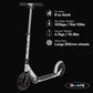 Micro Scooters | Micro Classic mature-themed Scooter | Big Wheels | City Commuting | Foldable | Matt Silver