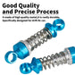 Abendor 4PCs Aluminum Adjustable Soft and Hard Shock Absorber RC Car Upgrade Modified Parts for WLtoys 1/28 RC Car K969 K989 K99