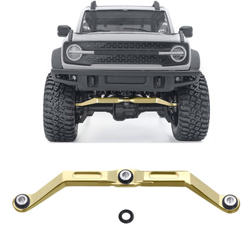 RCLIONS Heavy Weight Brass Steering Link for TRX4M 1/18th RC Crawler Car Upgrades