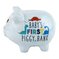 Baby Essentials My First Piggy Bank, Baby'S First Piggy Banks For Boys And Girls (Dinosaurs)