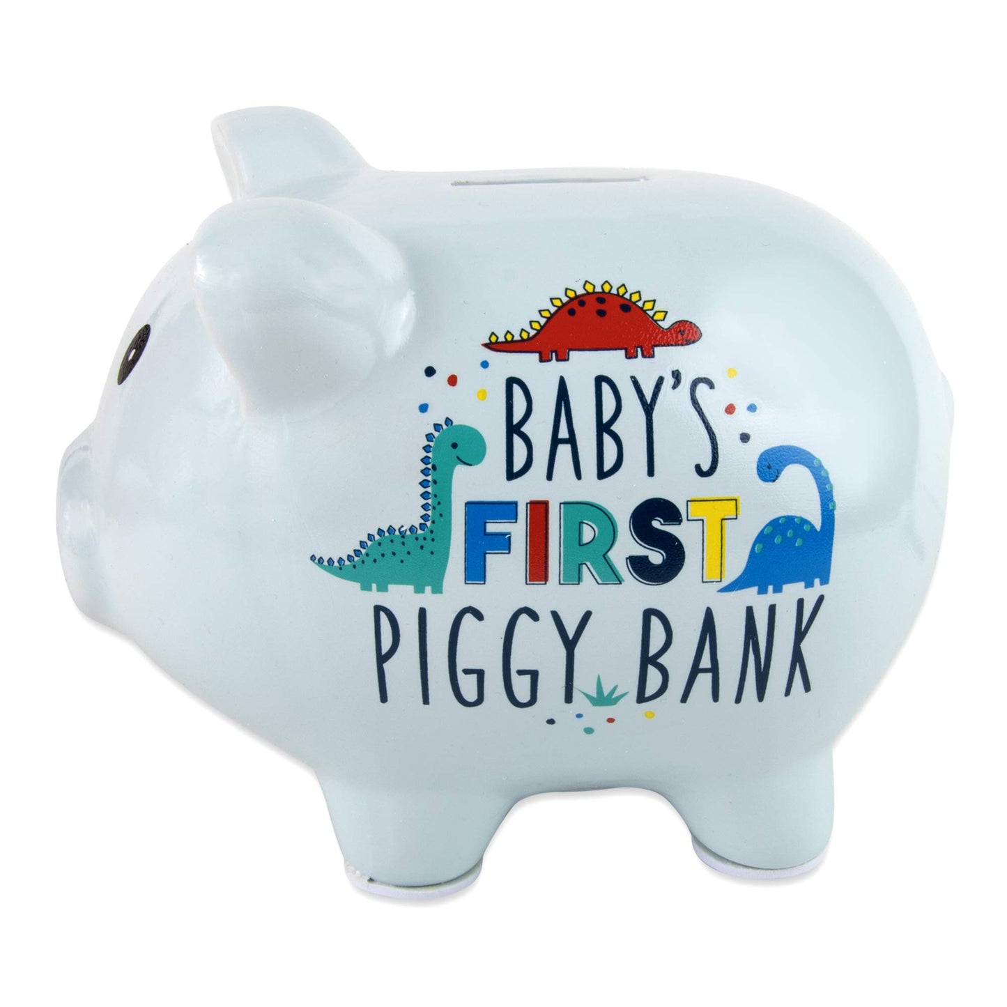 Baby Essentials My First Piggy Bank, Baby'S First Piggy Banks For Boys And Girls (Dinosaurs)