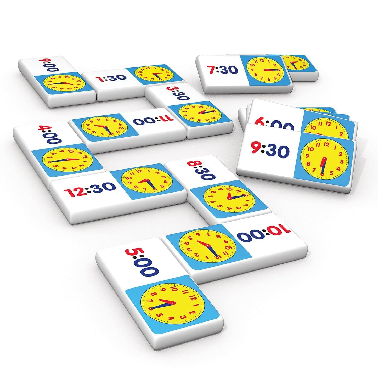 Junior Learning Jrl486-2 Time Dominoes - 2 Each