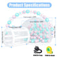 Inflatable Bubble House For Kids, 10Ft Clear Blow Up Balloon Dome With 6'L Tunnel, Outdoor Transparent Commercial Grade Pvc Bubb