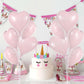 TONIFUL 30Pcs 18 Inch Baby Pink Heart Balloons Pastel Pink Heart Shape Foil Mylar Balloons Decoration for Birthday Valentines D