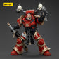 Joytoy Warhammer 40K World Eaters, World Eaters Khorne Berzerker With Eviscerator Chainsword 1/18 Action Figure, Dedicated To Yo