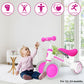 Allobebe Baby Balance Bike, Baby Walker 12-36 Months Gifts For 1 Year Old Girl, Toddler Bike To Train Baby From Standing To Running With Adjustable Seat, Flash Light Rear Wheel