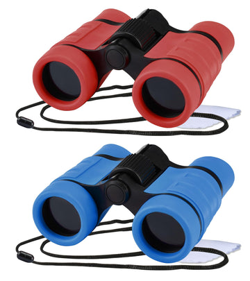 S Syxspecial Binoculars for Kids, Toys for 3-12 Years Boys and Girls High-Resolution Optics Shockproof Mini Compact Toy Binocula