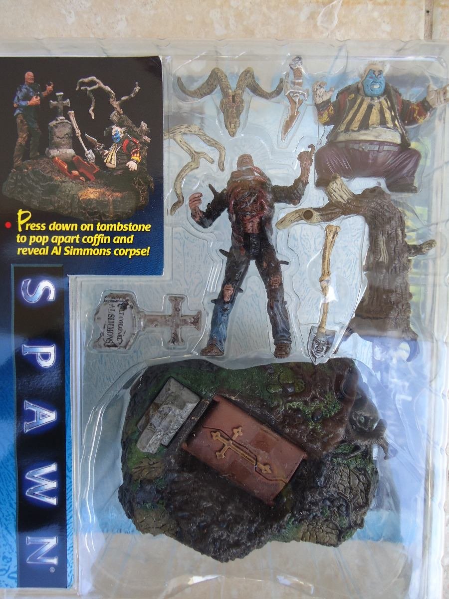 McFarlane Toys Spawn The Movie Graveyard Playset - Plastic Model SG_B000SPL3CQ