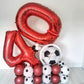 40 Inch Red Number 40 Balloons Giant 40 Balloons Red Birthday 40 Balloons 40 Birthday Anniversary Party Decorations Supplies