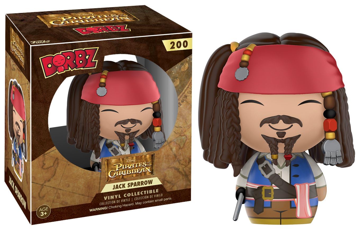 Funko Pirates Of The Caribbean Jack Sparrow Dorbz Figure