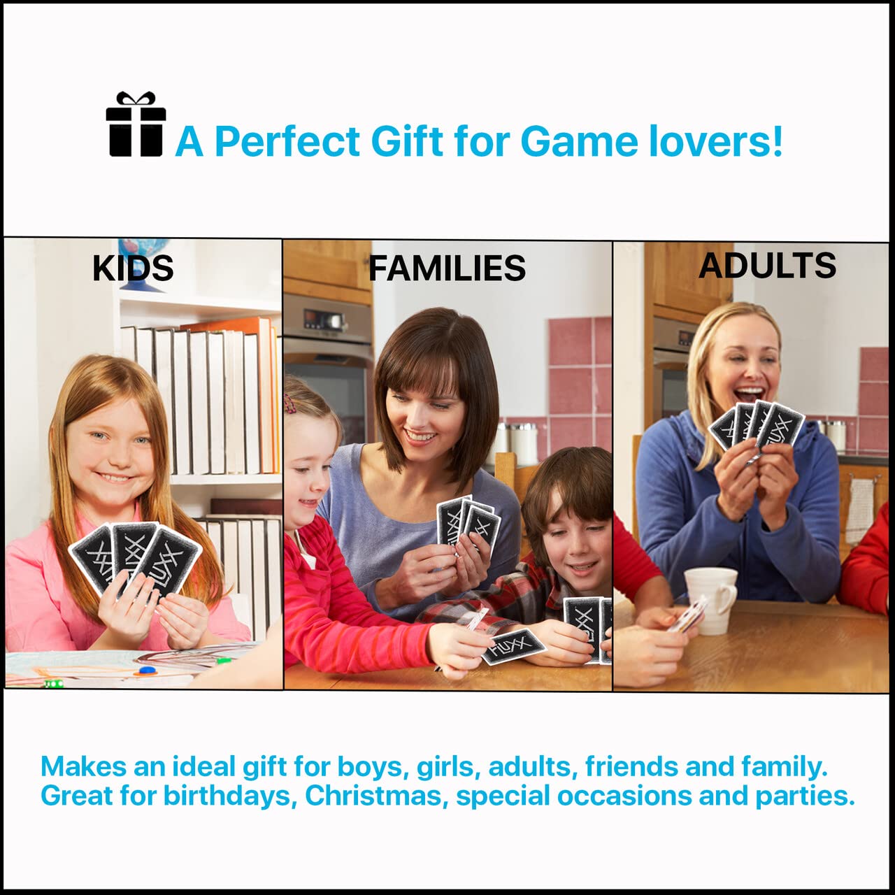 Fluxx Remixx Card Game - Fast-Paced Fun for Family and Friends
