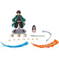 Max Factory Demon Slayer: Kimetsu no Yaiba: Tanjiro Kamado Deluxe Figma Action Figure  Multicolor
