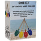 Single 16'' Heavy Duty Wooden Kids Sand Beach Shovel with Plastic Spade & Handle - Gold Digger Costume Shovel - Colors May Vary